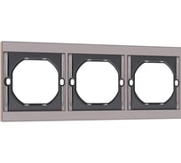 Рамка SMARTBUY 3-местная графит Альтаир SBE-m11g-00-FR-3