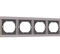 Рамка SMARTBUY 4-местная графит Альтаир SBE-m11g-00-FR-4