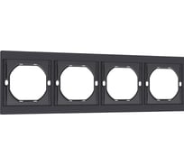 Рамка SMARTBUY 4-местная черная акрил Альтаир SBE-m11ba-00-FR-4