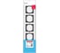 Рамка SMARTBUY 5-местная белая Альтаир SBE-m11w-00-FR-5 4