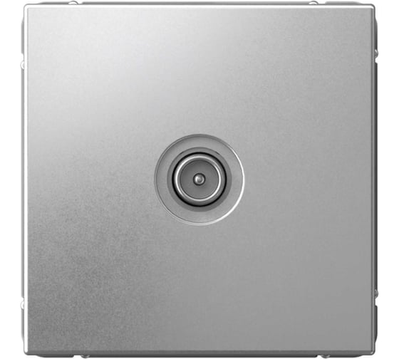 TV-коннектор Systeme Electric ARTGALLERY механизм, алюминий GAL000393 1