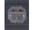Розетка одноместная SMARTBUY с заземлением USB+Type-C модульная 16А графит Альтаир SBE-m11g-16-S1-USB 3