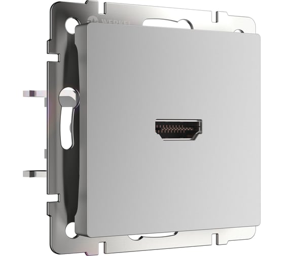 Розетка HDMI Werkel W1186006 серебряный a050877 1