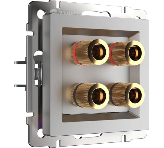Акустическая розетка Werkel W1185006 серебряный a050879 1