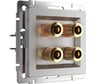 Акустическая розетка Werkel W1185006 серебряный a050879