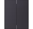 Выключатель 2-клавишный SMARTBUY модульный 10А черный акрил Альтаир SBE-m11ba-10-SW2-0 1