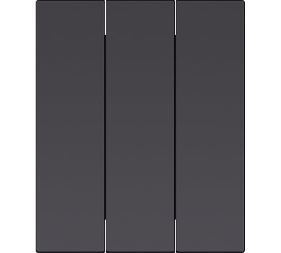 Выключатель 3-клавишный SMARTBUY модульный 10А черный Альтаир SBE-m11b-10-SW3-0 1
