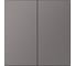 Выключатель 2-клавишный SMARTBUY независимый 10А графит Альтаир SBE-i11g-10-SW2-0 1
