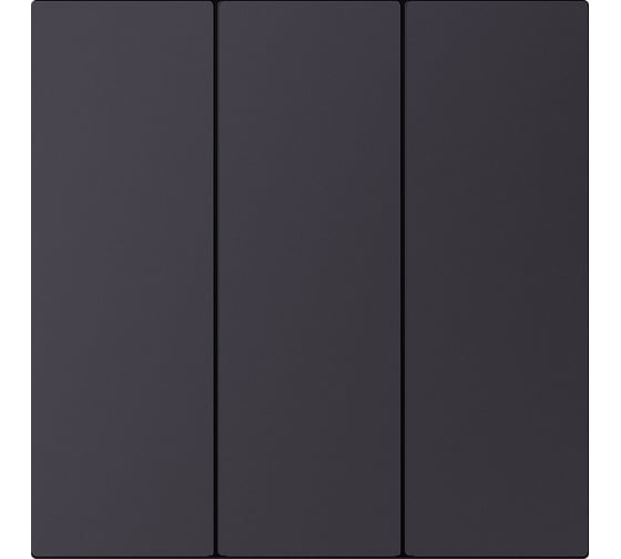 Выключатель 3-клавишный SMARTBUY независимый 10А черный акрил Альтаир SBE-i11ba-10-SW3-0 1
