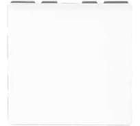 Выключатель одноклавишный SPL 45x45, белый, с безвинтовым зажимом, 15 шт 200005