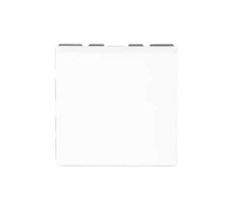 Выключатель одноклавишный SPL 45x45, белый, с безвинтовым зажимом, 15 шт 200005