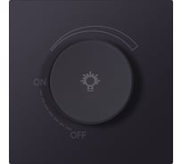 Светорегулятор (диммер) SMARTBUY 1200Вт независимый 10А черный акрил Альтаир SBE-i11ba-D-0