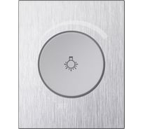 Светорегулятор (диммер) SMARTBUY 1200Вт модульный 10А алюминий серебро Альтаир SBE-m11al-D-0