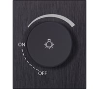 Светорегулятор (диммер) SMARTBUY 1200Вт модульный 10А алюминий черный Альтаир SBE-m11alb-D-0