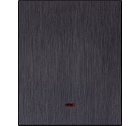 Выключатель 1-клавишный SMARTBUY с индикатором модульный 10А алюминий черный Альтаир SBE-m11alb-10-SW1-1