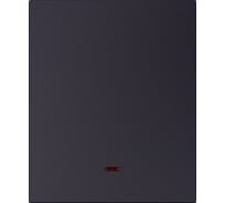 Выключатель 1-клавишный SMARTBUY с индикатором модульный 10А черный акрил Альтаир SBE-m11ba-10-SW1-1