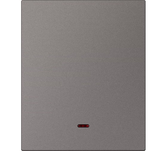 Выключатель 1-клавишный SMARTBUY с индикатором модульный 10А графит Альтаир SBE-m11g-10-SW1-1 1