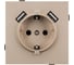 Механизм розетки с USB зарядкой Arlight SCT-TENDO-MUAA-PL-GD 1шт 054085 1