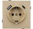 Механизм розетки с USB зарядкой Arlight SCT-TENDO-MUAC-SFPL-GD 1шт 054608 1