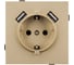 Механизм розетки с USB зарядкой Arlight SCT-TENDO-MUAA-SFPL-GD 1шт 054604 1
