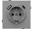 Механизм розетки с USB зарядкой Arlight SCT-TENDO-MUAC-PL-GR 1шт 054088 1