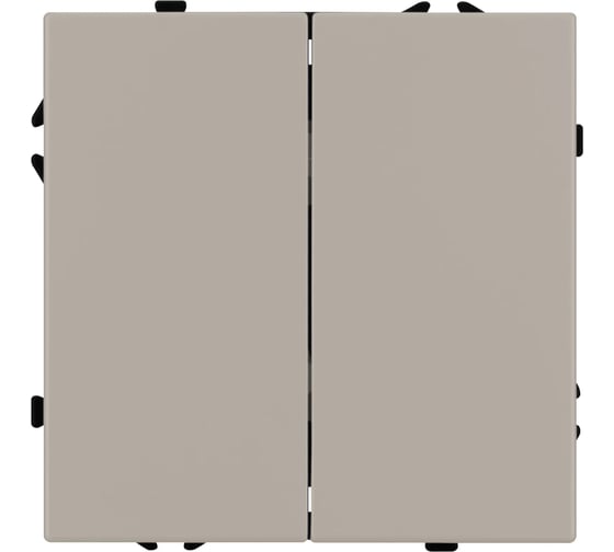 Механизм выключателя двухклавишный непроходной Arlight SWT-NOBE-MK02-SFPL-CA 1шт 059419 1