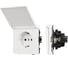 Механизм розетки влагозащищённый Arlight SCT-TENDO-MCP-SFPL-WH 1шт 054602 3