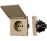 Механизм розетки влагозащищённый Arlight SCT-TENDO-MCP-SFPL-GD 1шт 054600 3
