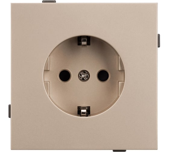 Механизм электрической розетки Arlight SCT-TENDO-MEU1-PL-GD 1шт 054081 1