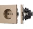 Механизм электрической розетки Arlight SCT-TENDO-MEU1-PL-GD 1шт 054081 3