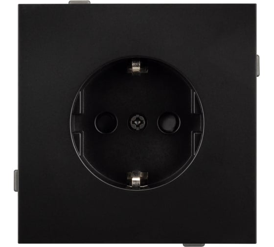 Механизм электрической розетки Arlight SCT-TENDO-MEU1-PL-BK 1шт 054079 1