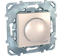 Поворотный светорегулятор Systeme Electric Unica Бежевый 40-400W для л/н и г/л SE MGU5.511.25ZD