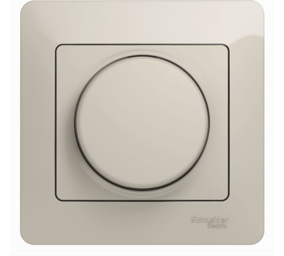 Светорегулятор-диммер в сборе Systeme Electric Glossa LED, молочный, RC, 630Вт/ВА GSL000937