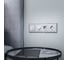 Розетка с заземлением, шторками и USBх2 Werkel W1171506 серебряный a050886 2