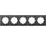Рамка 5-я ELBI Vega дымчатый 510-011100-250 1