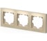 Рамка 3-я ELBI Vega слоновая кость 510-012500-227 2