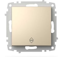 Переключатель ELBI Zena Vega слоновая кость M+K 609-012500-209