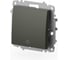 Переключатель промежуточный ELBI Zena Vega дымчатый M+K 609-011100-214 2