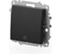 Переключатель промежуточный ELBI Zena Vega черный матовый M+K 609-014800-214 2