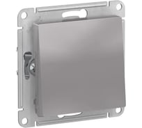 Механизм 1-клавишного переключателя Systeme Electric ATLASDESIGN RRR AQUA IP44, сх.6, 10АХ, алюминий ATN440361R