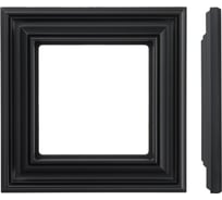 Рамка LIREGUS 1 постовая черный матовый RETRO 29-243