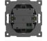Розетка USB двойная ELBI Zena Vega дымчатый, 5V, 2.1A M+K 609-011100-143 4
