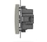 Розетка USB двойная ELBI Zena Vega белый, 5V, 2.1A M+K 609-010200-143 4