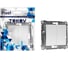 Выключатель 2-клавшиный TOKOV ELECTRIC СП Pixel 10А, IP20, механизм, айс TKE-PX-V2-C34 1