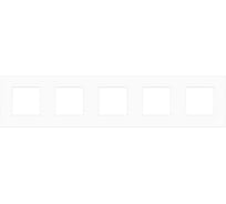 Рамка 5-я ELBI Moda Vox белый 611-050212-250