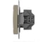 Розетка для TV ELBI Zena Vega слоновая кость, с экраном, кoнцевая M+K 609-012500-273 3