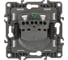 Розетка ЭРА 12-2102-14 2P+E, Schuko, со шторками, 16A-250В, IP20, медь 10/100/2500 Б0019325 2