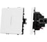 Механизм выключателя одноклавишный проходной Arlight LED SWT-NOBE-MKP1-SFPL-L-WH, 1шт 054236 2