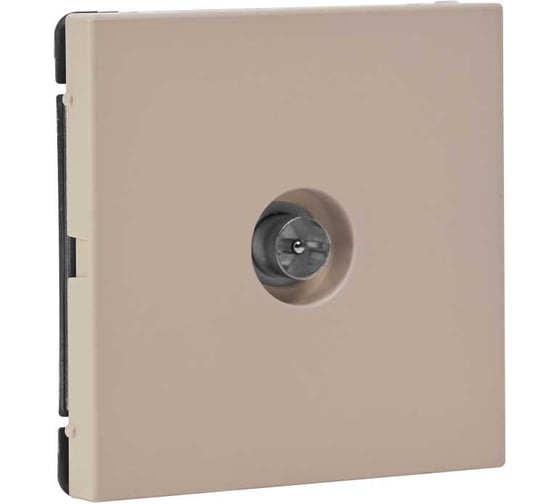 Механизм TV-коннектора Systeme Electric ARTGALLERY ПЕСОЧНЫЙ GAL001293 1