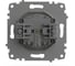 Розетка без заземления ELBI Zena Vega Слоновая Кость M+K 12 шт 609-012500-215 4